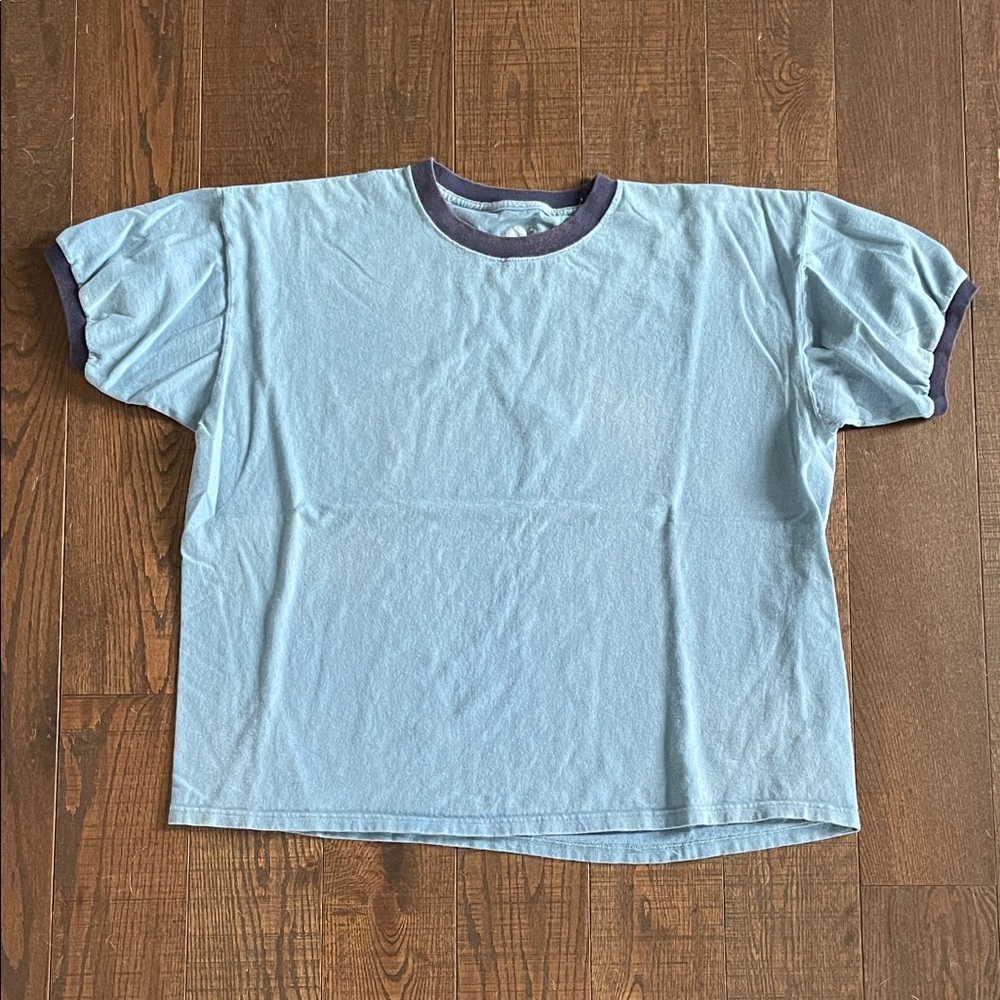 Blue ringer t shirt